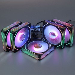 Вентиляторы ARGB 120 мм Prism 9 Pro черные