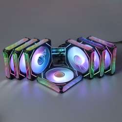 Вентиляторы ARGB 120 мм Prism 9 Pro черные