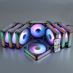 Вентиляторы ARGB 120 мм Prism 9 Pro черные