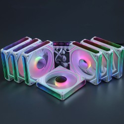 Вентиляторы ARGB 120 мм Prism 9 Pro белые