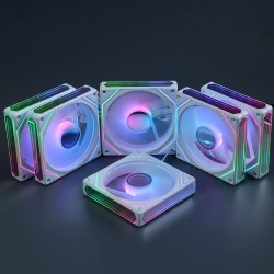 Вентиляторы ARGB 120 мм Prism 9 Pro белые