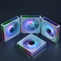 Вентиляторы ARGB 120 мм Prism 9 Pro белые