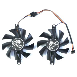Вентиляторы для Colorful 75 мм P106-100, GTX 1050 TI, 1060, 1050