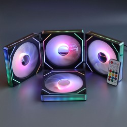 Вентиляторы ARGB 140 мм Prism 14 Pro черные