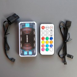 Вентиляторы ARGB 140 мм Prism 14 Pro белые