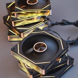 Вентиляторы ARGB 120 мм 9 Ultra черные 3+4 пин