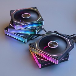 Вентиляторы ARGB 120 мм 9 Ultra черные 3+4 пин