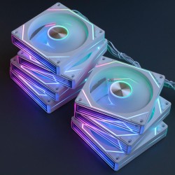Вентиляторы ARGB 120 мм 9 Ultra белые 3+4 пин