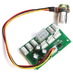 Реобас для мощных вентиляторов 8-канальный с выносным регулятором 6 пин